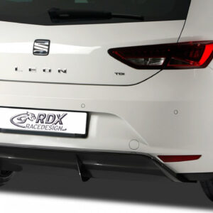 LK Performance RDX rear bumper extension SEAT Leon 5F / Leon 5F SC Diffusor | Automotive,body kit,bodykit,car accessories,Car Parts,diffuser,front,front lip,Leon 5F,rear,rear bumper extension,side skirt,side skirts,sideskirt,splitter,spoiler