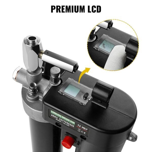 LK Performance 10,000psi 18v Cordless Electric Grease Gun + 2 Batteries | Grease Cordless Battery,special offer
