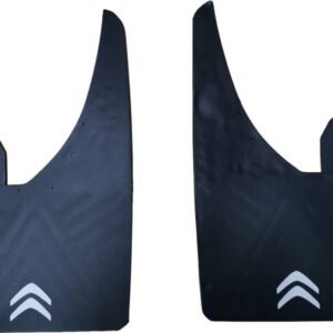 New Pair of 4 Universal Black Citroen Mud Flaps With Citroen Logo Fit Citroen C3 Citroen C1 Citroen C4 Citroen Picasso Citroen Van Citroen Berlingo Front or Rear Rally Mudflaps Splash Guard | Citroen Van mudflaps,mudflaps