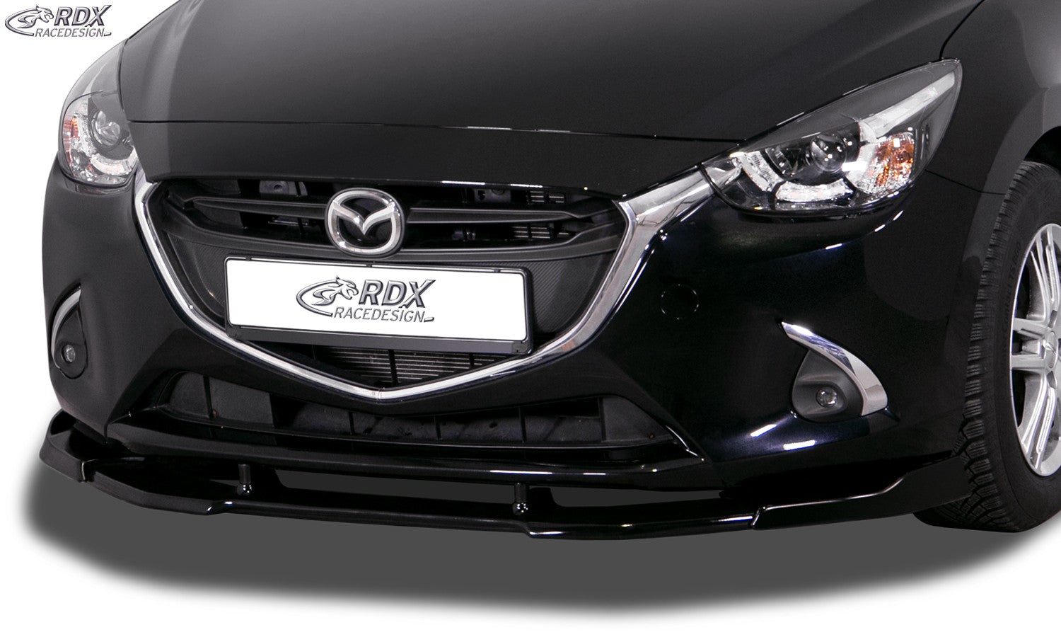 LK Performance RDX Front Spoiler VARIO-X MAZDA 2 (DJ) 2014-2020 Front Lip Splitter | Automotive,body kit,bodykit,car accessories,Car Parts,diffuser,front,front lip,front spoiler,MAZDA 2,rear,side skirt,side skirts,sideskirt,splitter,spoiler