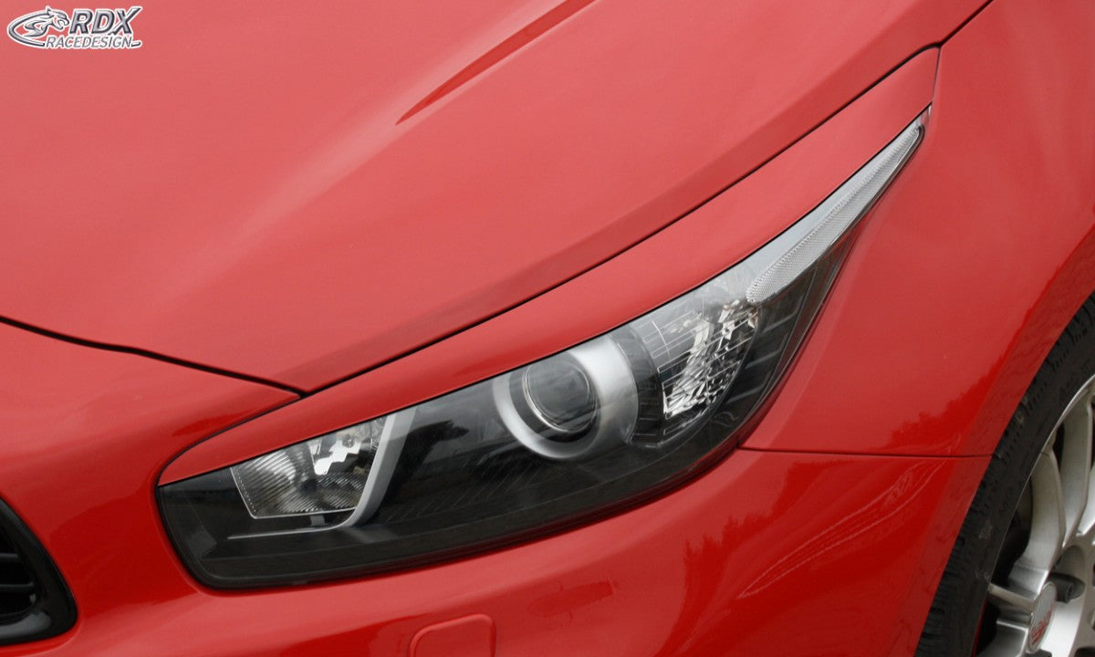 LK Performance RDX Headlight covers KIA Ceed & Ceed Type JD | Automotive,body kit,bodykit,car accessories,Car Parts,Ceed Type JD,diffuser,front,front lip,Headlight covers,rear,side skirt,side skirts,sideskirt,splitter,spoiler