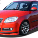 LK Performance RDX Front Spoiler VARIO-X SKODA Fabia 2 Typ 5J -2010 (also for Roomster) Front Lip Splitter - LK Auto Factors