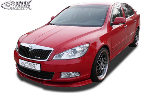 LK Performance RDX Front Spoiler VARIO-X SKODA Octavia 2 Facelift Typ 1Z 2008+ (not RS) Front Lip Splitter - LK Auto Factors