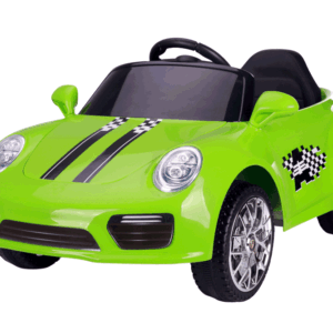 Kids 2x6V 15W TWO MOTORS Battery Powered Boxster Style Electric Ride On Sports Coupe Toy Car (Model: S2988) GREEN - LK Auto Factors