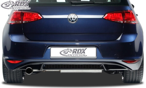 LK Performance RDX rear bumper extension VW Golf 7 "GTI-Look" center part | Automotive,body kit,bodykit,car accessories,Car Parts,diffuser,front,front lip,Golf 7,rear,rear bumper extension,side skirt,side skirts,sideskirt,splitter,spoiler