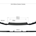 LK Performance Universal Spoiler lip CUP2.0 Front Splitter Punto2 facelift | Automotive,car accessories,Car Parts,Punto2 facelift,Spoiler lip