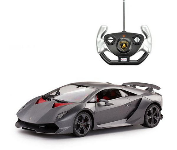 Rastar RC 1:14 Lamborghini Sesto Elemento Kids Remote Control Toy Car - Grey | Lamborghini Sesto,RC Cars