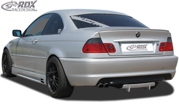 LK Performance Rear Diffusor U-Diff BMW E46 (all, also M-Technic, M3, Touring, ...) BMW 3-Series E46 compact | Automotive,BMW 3-Series E46 compact,car accessories,Car Parts,rear diffusor,Rear Diffusor U-Diff Universal