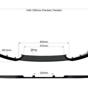 LK Performance RDX Universal Spoiler lip CUP2.0 Front Splitter 607 | 607,Automotive,body kit,bodykit,car accessories,Car Parts,diffuser,front,front lip,rear,side skirt,side skirts,sideskirt,splitter,spoiler,Spoiler lip