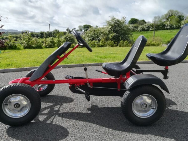 HERCULES HEAVY DUTY DOUBLE SEAT PEDAL GO KART | Framed Go Kart,Go Karts,partially