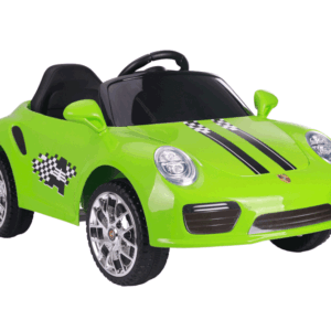 Kids 2x6V 15W TWO MOTORS Battery Powered Boxster Style Electric Ride On Sports Coupe Toy Car (Model: S2988) GREEN - LK Auto Factors