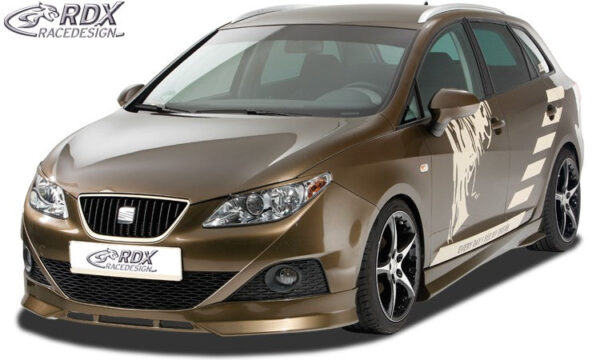 LK Performance RDX Front Spoiler SEAT Ibiza 6J / 6P, 6J SC & 6J ST -03/2012 (not FR, Cupra, Bocanegra) | Automotive,body kit,bodykit,car accessories,Car Parts,diffuser,front,front lip,front spoiler,Ibiza 6J / 6P,rear,side skirt,side skirts,sideskirt,split