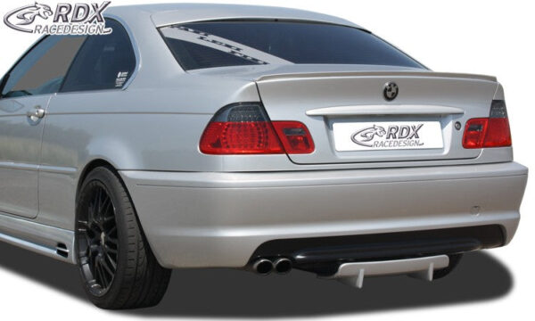 LK Performance Rear Diffusor U-Diff BMW E46 (all, also M-Technic, M3, Touring, ...) BMW 3-Series E46 compact | Automotive,BMW 3-Series E46 compact,car accessories,Car Parts,rear diffusor,Rear Diffusor U-Diff Universal