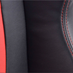 Sportseat Set Racecar artificial leather black/red | Sports seats,Sportseat Set