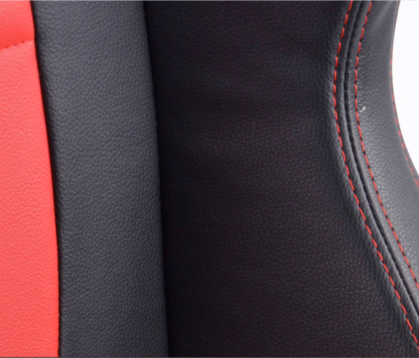 Sportseat Set Racecar artificial leather black/red | Sports seats,Sportseat Set
