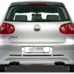 LK Performance RDX rear bumper extension VW Golf 5 "GTI/R-Five" with exhaust hole left & right | Automotive,body kit,bodykit,car accessories,Car Parts,diffuser,front,front lip,Golf 5,rear,rear bumper extension,side skirt,side skirts,sideskirt,splitter,spo