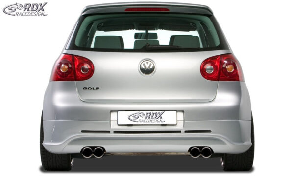 LK Performance RDX rear bumper extension VW Golf 5 "GTI/R-Five" with exhaust hole left & right | Automotive,body kit,bodykit,car accessories,Car Parts,diffuser,front,front lip,Golf 5,rear,rear bumper extension,side skirt,side skirts,sideskirt,splitter,spo