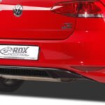 LK Performance RDX rear bumper extension VW Golf 7 "GTI-Look" center part | Automotive,body kit,bodykit,car accessories,Car Parts,diffuser,front,front lip,Golf 7,rear,rear bumper extension,side skirt,side skirts,sideskirt,splitter,spoiler