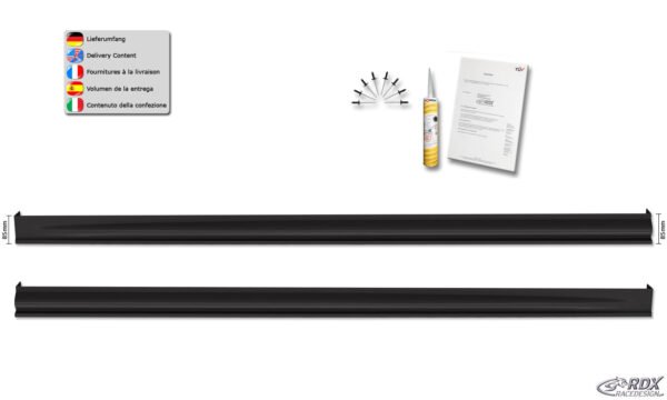 LK Performance RDX Sideskirts VW Touran 1T1 Facelift 2011+ "Edition" | Automotive,body kit,bodykit,car accessories,Car Parts,diffuser,front,front lip,rear,side skirt,side skirts,sideskirt,Sideskirts,splitter,spoiler,touran 1t1