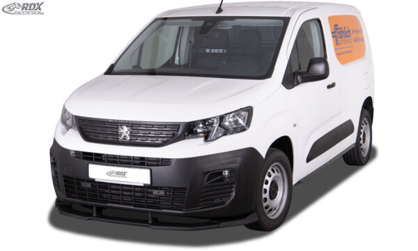 Front Spoiler VARIO-X for CITROEN Berlingo, PEUGEOT Partner & Rifter, OPEL Combo, TOYOTA ProAce City (Type E, 2018+) Front Lip Splitter | Berlingo,body kit,CITROEN Berlingo,Front Lip Splitter,partially