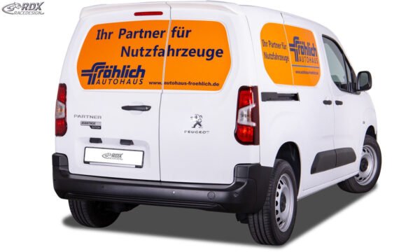 Roof Spoiler for CITROEN Berlingo, PEUGEOT Partner & Rifter, OPEL Combo, TOYOTA ProAce City rear wing doors | Berlingo,body kit,partially,PEUGEOT