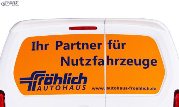 Roof Spoiler for CITROEN Berlingo, PEUGEOT Partner & Rifter, OPEL Combo, TOYOTA ProAce City rear wing doors | Berlingo,body kit,partially,PEUGEOT