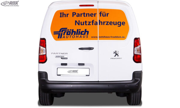 Roof Spoiler for CITROEN Berlingo, PEUGEOT Partner & Rifter, OPEL Combo, TOYOTA ProAce City rear wing doors | Berlingo,body kit,partially,PEUGEOT