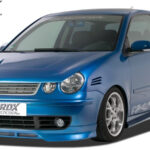 LK Performance front spoiler VW Polo 9N front lip front attachment spoiler lip - LK Auto Factors