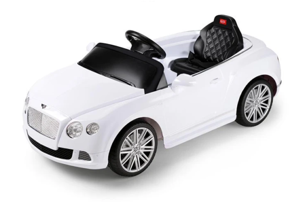 WHITE Bentley GTC 12V Electric Ride On Car | Bentley,SALOON & HOT HATCHES