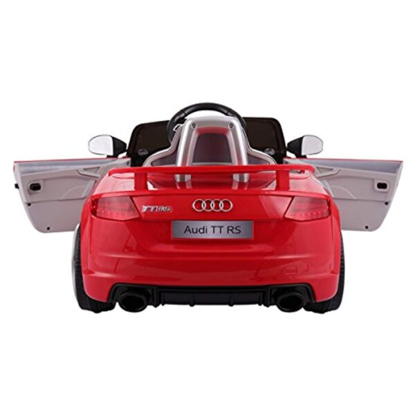 New 2019 Audi TT RS Kids 12V Ride on Car Electric Battery Powered Toy Vehicle RC Remote Control, Lights MP3, Red - LK Auto Factors