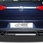 LK Performance RDX rear bumper extension VW Golf 7 center part | Automotive,body kit,bodykit,car accessories,Car Parts,diffuser,front,front lip,Golf 7,rear,rear bumper extension,side skirt,side skirts,sideskirt,splitter,spoiler