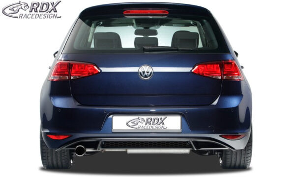 LK Performance RDX rear bumper extension VW Golf 7 "GTI-Look" center part | Automotive,body kit,bodykit,car accessories,Car Parts,diffuser,front,front lip,Golf 7,rear,rear bumper extension,side skirt,side skirts,sideskirt,splitter,spoiler