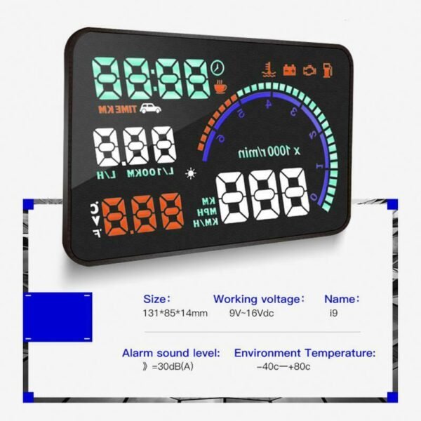 LK Performance HUD Head-Up Display OBD | Cool Stuff For Cars,Exhaust Tips