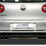 LK Performance RDX rear bumper extension VW Golf 5 "GTI/R-Five" with exhaust hole left & right | Automotive,body kit,bodykit,car accessories,Car Parts,diffuser,front,front lip,Golf 5,rear,rear bumper extension,side skirt,side skirts,sideskirt,splitter,spo