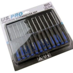 US PRO PRECISION SCREWDRIVER 12 PC SET - LK Auto Factors