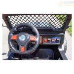KIDS 12V RAPTOR ELECTRIC RIDE ON CAR 4X4 JEEP 2-SEATER REMOTE CONTROL  BLACK - LK Auto Factors