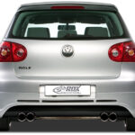LK Performance RDX rear bumper extension VW Golf 5 "GTI/R-Five" with exhaust hole left & right | Automotive,body kit,bodykit,car accessories,Car Parts,diffuser,front,front lip,Golf 5,rear,rear bumper extension,side skirt,side skirts,sideskirt,splitter,spo
