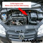 Ramair Cone Air Filter Intake Induction Kit Heat Shield for VW | Exhaust Tips,Induction Kit Heat Shield
