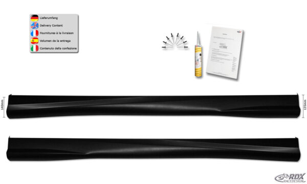LK Performance RDX Sideskirts VW Passat 3C B7 / 3C "Turbo" | Automotive,body kit,bodykit,car accessories,Car Parts,diffuser,front,front lip,Passat 3C B7,rear,side skirt,side skirts,sideskirt,Sideskirts,splitter,spoiler