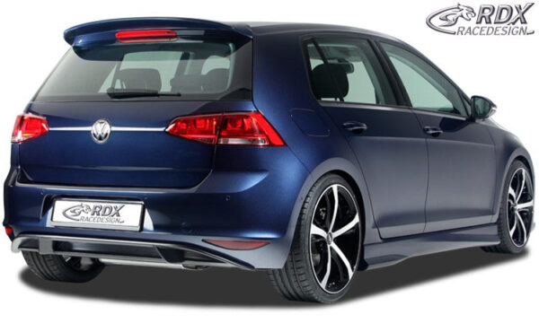 LK Performance RDX rear bumper extension VW Golf 7 center part | Automotive,body kit,bodykit,car accessories,Car Parts,diffuser,front,front lip,Golf 7,rear,rear bumper extension,side skirt,side skirts,sideskirt,splitter,spoiler