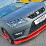 LK Performance RDX Front Spoiler VARIO-X SEAT Leon 5F FR + Cupra -2017 (incl. SC, ST) Front Lip Splitter | Automotive,body kit,bodykit,car accessories,Car Parts,diffuser,front,front lip,front spoiler,Leon 5F,rear,side skirt,side skirts,sideskirt,splitter,