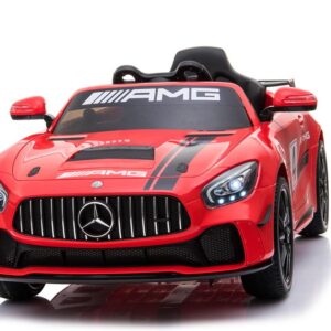 Mercedes Benz GT4 AMG SPORTS EDITION Two Motors Licenced Battery Powered Kids Electric Ride On Toy Car (Model: SX1918) RED - LK Auto Factors