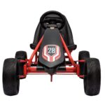 Kids Go Kart with Foot Pedal EVA Wheels Brake Lever Clutch Gear (MODEL HP003) BLACK - LK Auto Factors