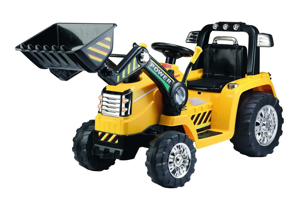 Electric Ride On Tractor Excavator with Parental Remote Control Music and Lights - LK Auto Factors