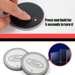 2pcs LED Car Cup Holder Coaster for Ford | Cool Stuff For Cars,Exhaust Tips