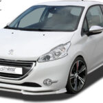 LK Performance RDX Front Spoiler VARIO-X PEUGEOT 208 Front Lip Splitter - LK Auto Factors