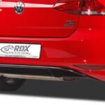LK Performance RDX rear bumper extension VW Golf 7 center part | Automotive,body kit,bodykit,car accessories,Car Parts,diffuser,front,front lip,Golf 7,rear,rear bumper extension,side skirt,side skirts,sideskirt,splitter,spoiler