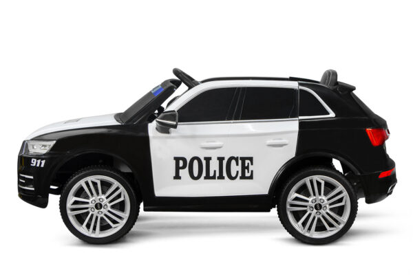 License children electric car Audi Q5 Policecar 2x 40W 12V 7Ah 2.4G RC Bluetooth | Audi Q5,partially,SALOON & HOT HATCHES