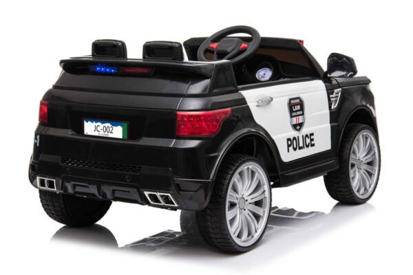 Battery Powered - 12V Black Police Ride On Car | Electric Ride on Car,Kids Ride On Car,Ride on Car,SALOON & HOT HATCHES
