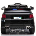 Battery Powered - 12V Black Police Ride On Car | Electric Ride on Car,Kids Ride On Car,Ride on Car,SALOON & HOT HATCHES